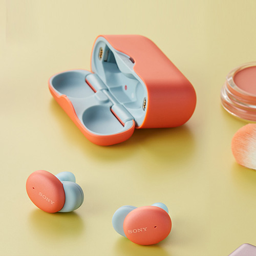 Sony WF-H800 Wireless Headphones Red